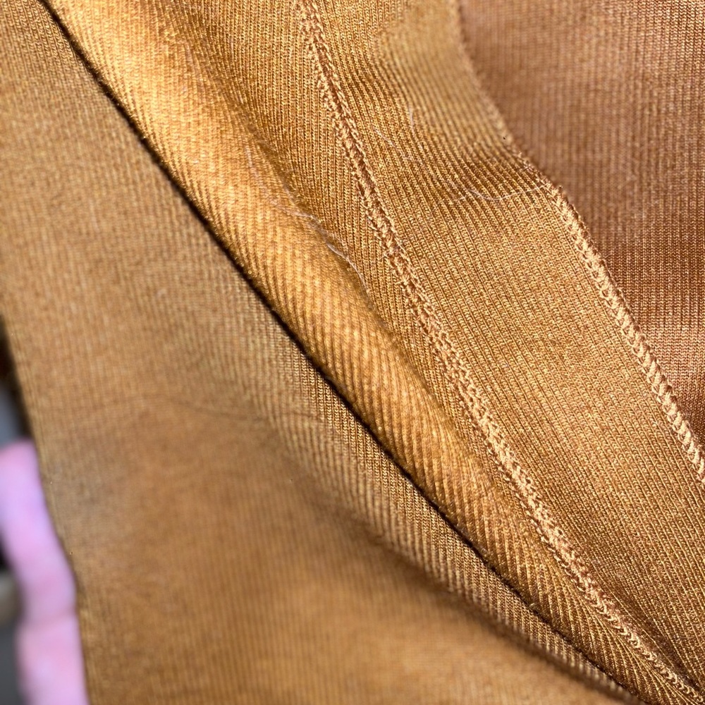 Brunt orange cover up